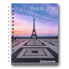 Paris 2024 - Diary - Buchkalender - Taschenkalender - 16,5x21,6: Diary