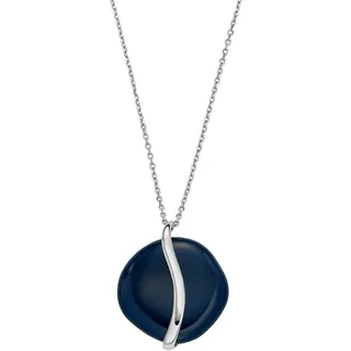 Skagen Sofie Sea Glass Kette mit Anhänger Edelstahl Blau