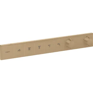 Hansgrohe Rainfinity RainSelect Duschthermostat Unterputz für 5 Verbraucher Brushed Bronze 15384140