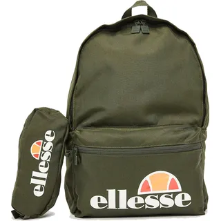 Ellesse Rolby Backpack Rucksack Set Schule SAAY0591 KHAKI , Farbe:Khaki - Grün
