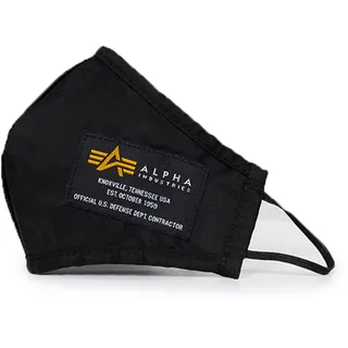 Alpha Industries Heavy Crew Face Mask Unisex Schlauchschal Black