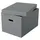 Aufbewahrungsbox 35,5 x 51,0 x 30,5 cm 3-tlg. grau