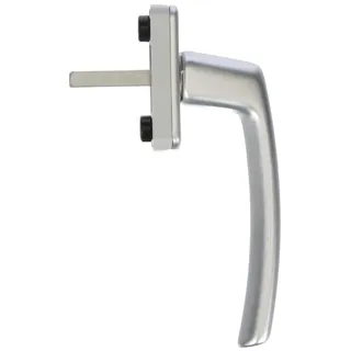 Maco Fenstergriff Harmony Nocken 12, Vierkantstift 7 x 35 mm, silber eloxiert,