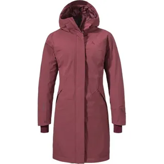 Schöffel Winter-parka Urban Insulated Coat Style Gregale WMS (wasserdicht, atmungsaktiv) weinrot Damen