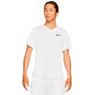 Nike Court Dri-FIT Victory Herren-Tennisoberteil White/White/Black S