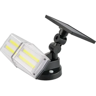 LED Strahler mit Solar Panel Monokristallin Bewegungs- Helligkeitssensor Außen