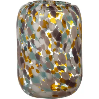Bloomingville Vidia Vase Zylinderförmige Vase Glas, Mehrfarbig