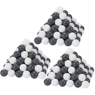 Knorrtoys 300 Bälle grey/cream