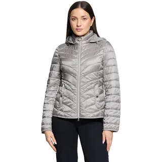 Betty Barclay Damen, Outdoorjacke mit abnehmbarer Kapuze", 42, Hellgrau