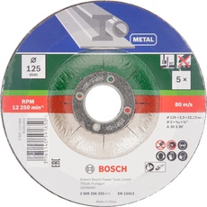 Bild DIY A30SBF Metall-Trennscheibe 125x2.5mm, 5er-Pack 2609256333