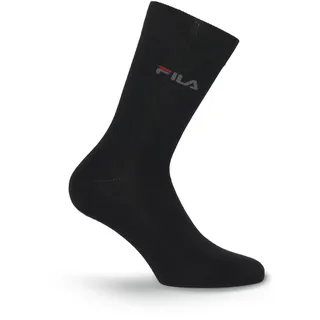 Fila Unisex Socken, Schwarz, 43-46 EU
