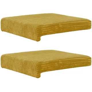 Klemmkissen 2er Set , Füllung: Schaumstoff , 35x38x40 cm , Heimtextilien, Wohntextilien, Sitzkissen