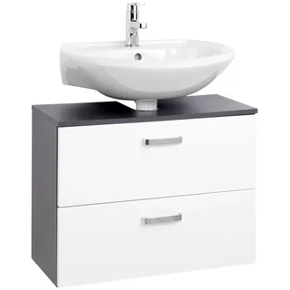 WELLTIME Waschbeckenunterschrank Texas 70 x 0 x 0 cm Grau