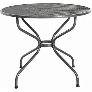 MWH Das Original FTST90041A Esstisch, Royal Verso, grau