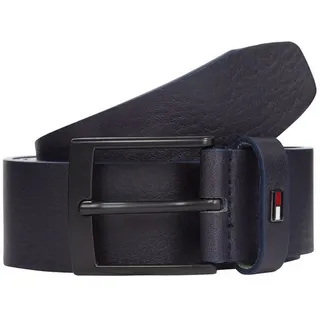 Tommy Hilfiger Herren Gürtel Adan 3,5 cm Ledergürtel, Blau (Space Blue), 100 cm - 100