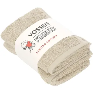 VOSSEN Gästetuchset 30 x 50 cm beige 2 St.