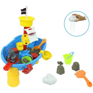 Jamara Wasserspieltisch »Pirat Jack« für Kinder ab 2 Jahren, 21-teilig, BxLxH: 13x30x58 cm, blau