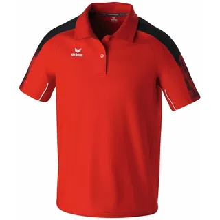 Erima EVO STAR Poloshirt rot/schwarz 4XL