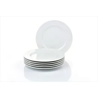 Retsch Frühstücksteller Heike 19 cm Weiß 6er Set