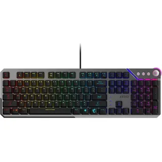 MSI STRIKE 600 Silent Gaming Keyboard, verkabelt - Schwarz