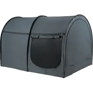 Bettzelt mit 4 Türen - Atmungsaktives Traumzelt - Betthimmel Schlafzelt 190x137x119 cm - Ideal für Kinderzimmer und Schlafplätze