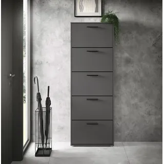 HBZ Schuhkipper 59 x 169 x 17 cm grau / grau matt