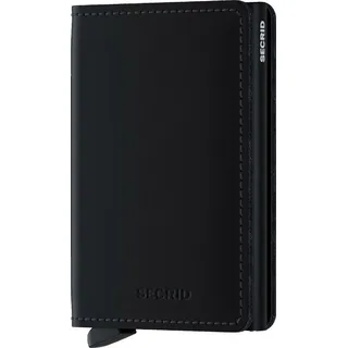 Secrid Slimwallet Geldbörse Unisex schwarz