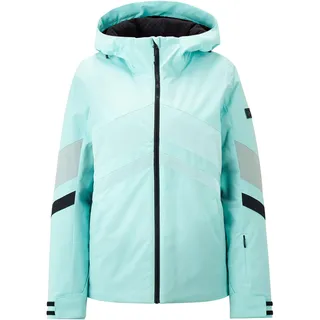Ziener Damen TARAINA-Z Ski Snowboard-Jacke | atmungsaktiv, wasserdicht, Radiant Lagoon, 40