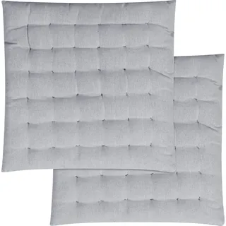 Magma Heimtex Sitzkissen 40 x 40 x 4 cm grau 1 St.