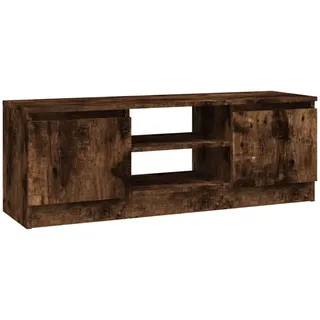 vidaXL TV-Schrank mit Tür Räuchereiche 102x30x36 cm
