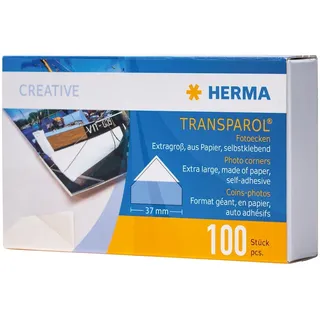 Herma Transparol Fotoecken 2er-Streifen extra-groß VE=100 Stück