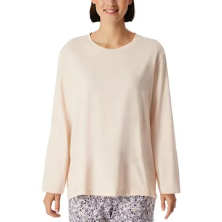 Schiesser Damen Schlafshirt Langarm Baumwolle - Mix + Relax