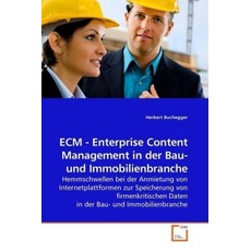 Buchegger, H: ECM - Enterprise Content Management in der Bau