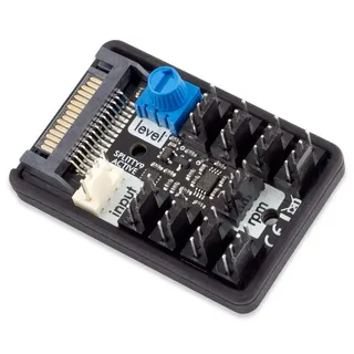 Aqua Computer SPLITTY9 ACTIVE - aktiver Splitter für bis zu 9 PWM-Lüfter