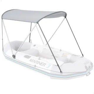 Intex Sonnenschutz Bootsverdeck 160 cm x 142 cm Aluminium Grau