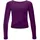 Functional Light and Soft Long Sleeve Top AET131LS mit Overlap-Applikation Ultra Soft Style Fitness Freizeit Yoga Pilates