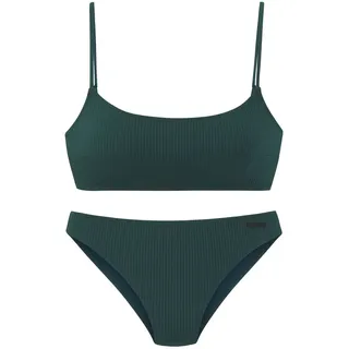 ELBSAND Bustier-Bikini Damen petrol Gr.34 Cup A/B