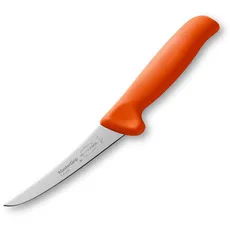 F. DICK Ausbeinmesser, Semi-Flex, Metzgermesser MasterGrip (Messer mit Klinge 13 cm, X55CrMo14 Stahl, nichtrostend, 56 HRC) 82882131-53 - Orange