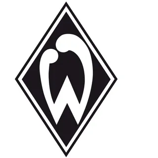 Wall-Art Wandtattoo »Fußball Werder Bremen Logo«, (1 St.), selbstklebend, entfernbar Wall-Art schwarz