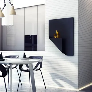 Kratki Wandkamin Papa schwarz