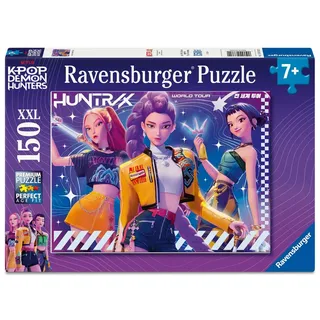 Ravensburger Kinderpuzzle 150 XXL Teile - KPop Demon Hunters - Huntr/x World Tour
