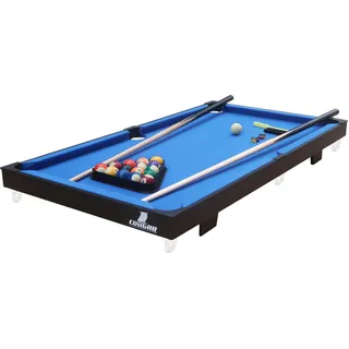 None Billardtisch Blau/Schwarz