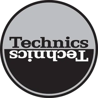 Magma Heimtex Technics 60661 Moon 1 Slipmat mit Spiegel-Design, Silber/Schwarz