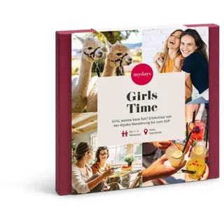 mydays Geschenkbox Girls Time, für 1-2 Personen, freie Erlebnis-Auswahl an ca. 1071 Orten