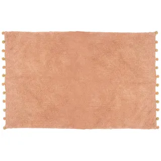 Atmosphera for kids Kinderteppich 100/150 cm mit Pompons , Naturmaterialen , 100x150 cm , Teppiche und Böden, Teppiche, Kinderteppiche