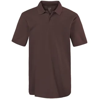 JP 1880 Herren große Größen Übergrößen Menswear L-8XL JP1880 Poloshirt, Basic, Halbarm, Piqué, L bis 10XL mahagonibraun 4XL 702560115-4XL