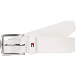 Tommy Hilfiger Herrengürtel Leder 3,5 cm Weiß 95