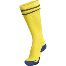 Bild Unisex Element Football Socken, Sports Gelb/True Blau, 27W x 30L EU
