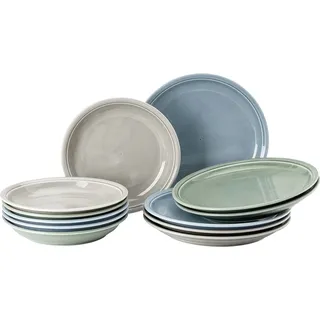 Thomas Trend Colour Mixed II Tafelset 12-tlg. Moon Grey, Moss Green, Arctic Blue