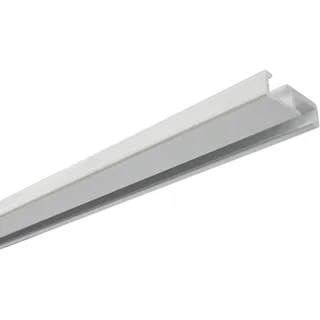 GARDINIA Aluminium-Vorhangschiene 1-läufig Weiß